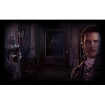 Albert in the gallery