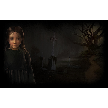 The girl in the graveyard
