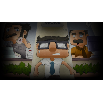 Gary in panic (Profile Background)