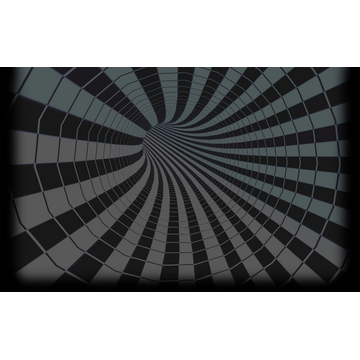 Black & white tunnel background