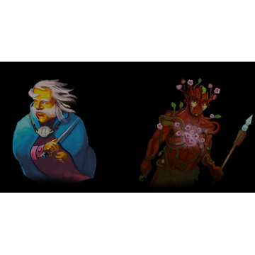 Burgundy and Antonio