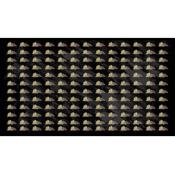 A splendid wall of number twos