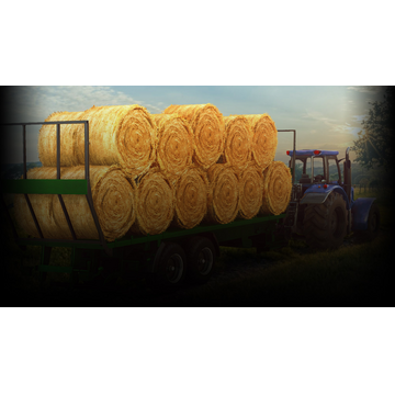 Trailer for bales