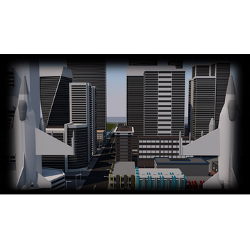 Aircrafts in the Corners