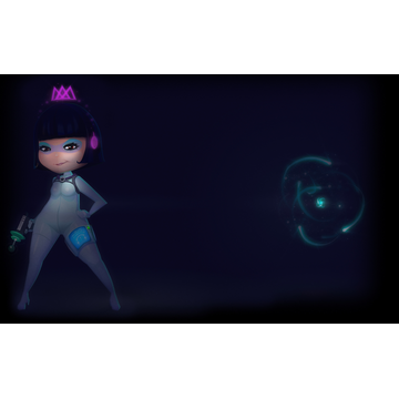 Princess Ming with an itom