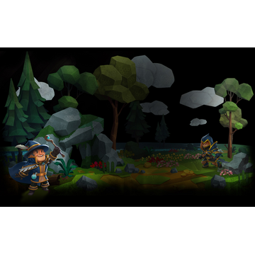 Bonnie and Gundelf in the Forest