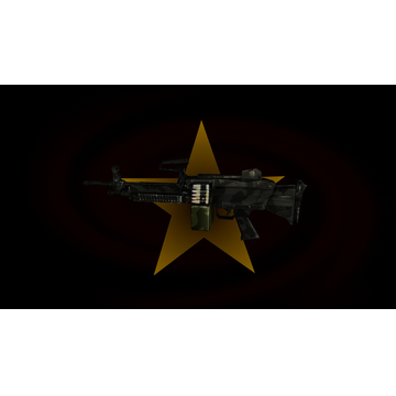 Machine gun background