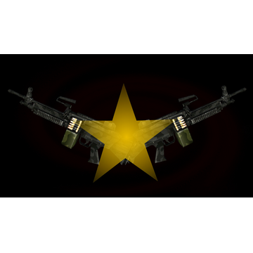 Special machine gun background