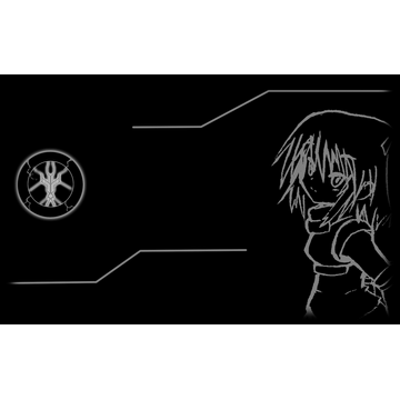 White Frame : The Brave Warrior