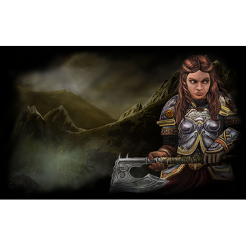 Illyriad - Dwarf Female Background