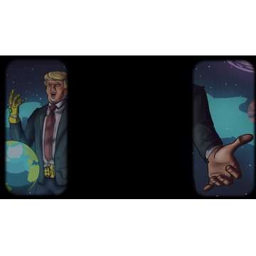 The captain at the helm