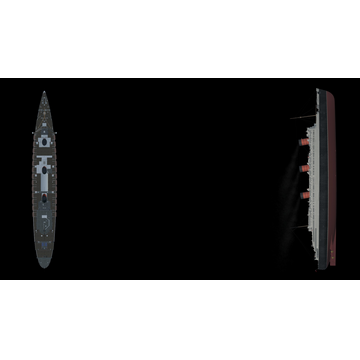 RMS Queen Mary (Profile Background)