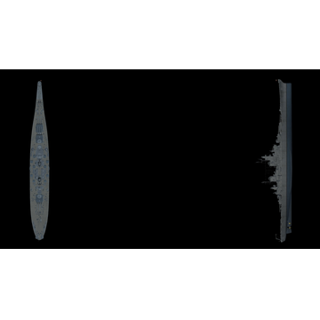 USS Iowa (BB-61) (Profile Background)