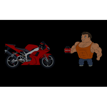 red bike (Profile Background)