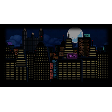 Townburgh City at Night