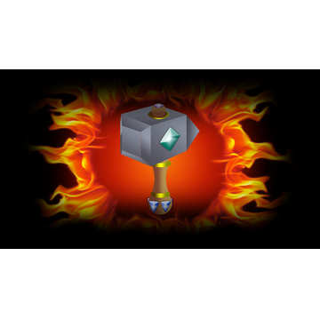 The Hammer of Purifying Flame (Profile Background)