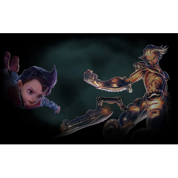 The Clash of Two Young Robots