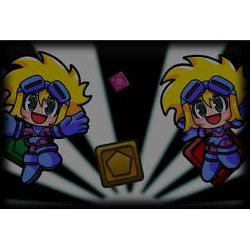 Super Robot Girl Pulse Background