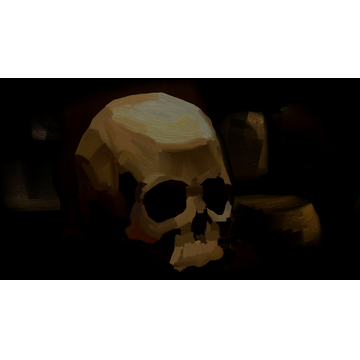 Skull (Profile Background)