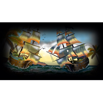 Pirate ships (Profile Background)