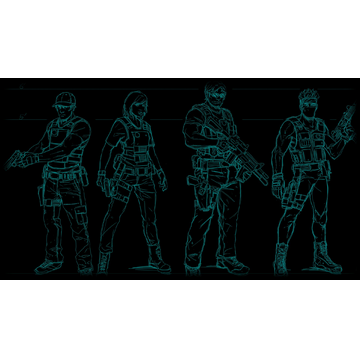 All-star lineup sketch