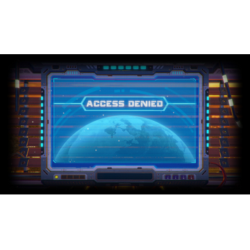 Access Denied - Hologram monitor