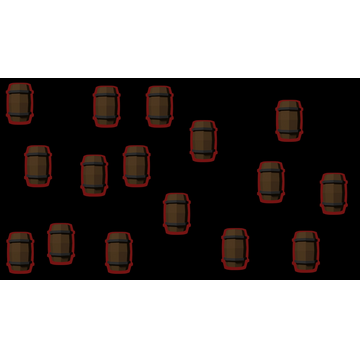 Outlined Barrels