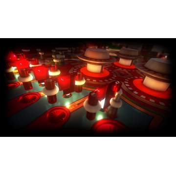 Watching from lower backglass