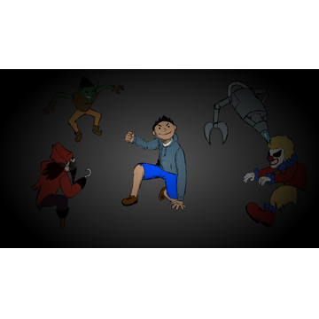 Hero Boy Poster Background