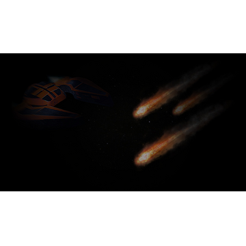 Meteors Background
