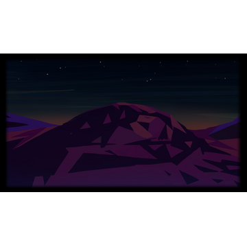 Nighttime Mountain