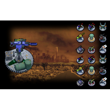 Ballistic Protection BackGround Machine gun