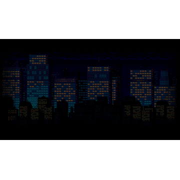 Retro Cityscape