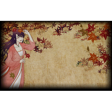 Dance in autumn's leaves