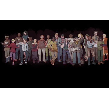 Honey Background - Cast