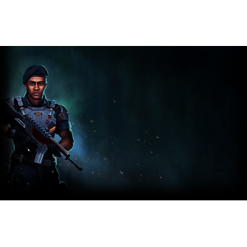Light Infantry Commander (Profile Background)