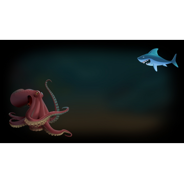 The Octopus and  the Shark