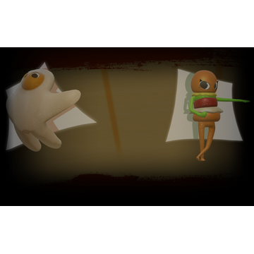 Egg & Burger Background