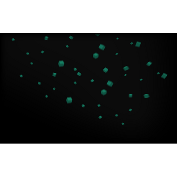 Minty Fresh Shower of Cubes