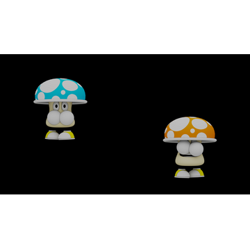 Shy Mushrooms