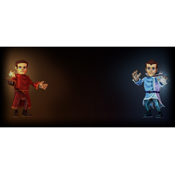 Fire Lord and Ice Wizard