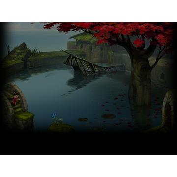 Lilly Looking Through - Boat Bay Day