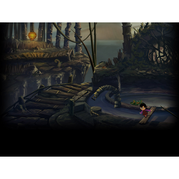 Lilly Looking Through - Bamboo Forest