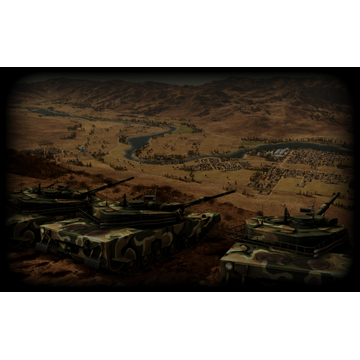 K1 Tanks in formation