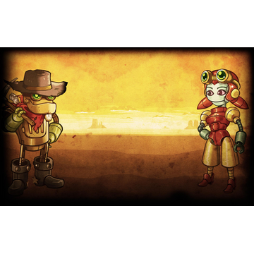 Steamworld Dig - Rusty and Dorothy