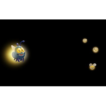 Shiny the Firefly - Shiny and Pups