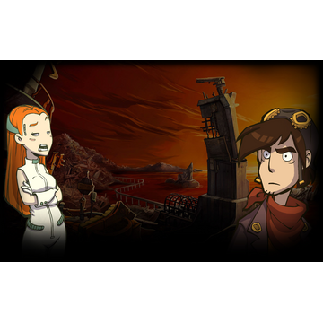 Sunset on the Rust Red Sea