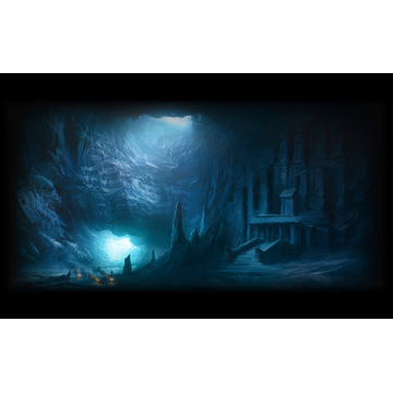 Arctic Temple Background