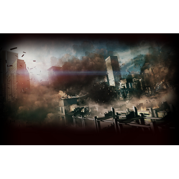 Split/Second Concept Art:  Flying Girders