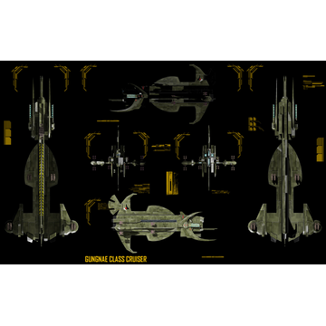 NAN Gungnae Class Cruiser (Profile Background)